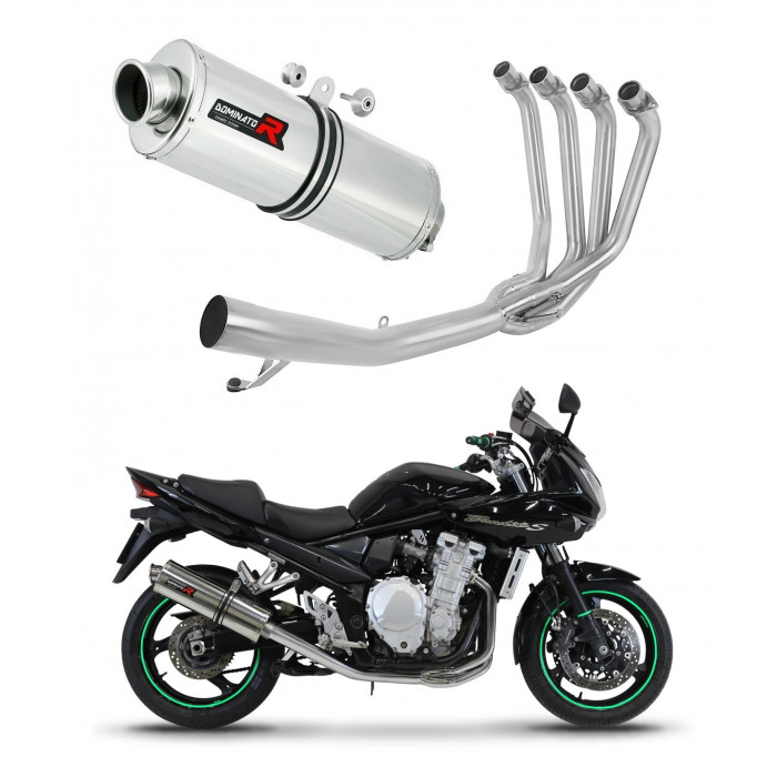 Suzuki GSF 650 BANDIT N / S 2007 - 2016 Dominator teljes kipufogó rendszer Collector Silencer OV + dB killer medium