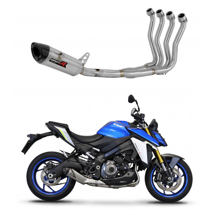 Dominator - Suzuki GSX-S 1000 / 1000 GT / 950 2021 - 2023 Teljes kipufogó rendszer HP8 + db killer