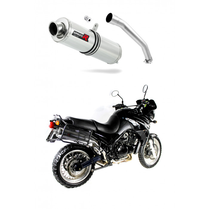 Triumph TIGER 900 T709 1999 - 2000 Dominator kipufogó ST + dB killer medium