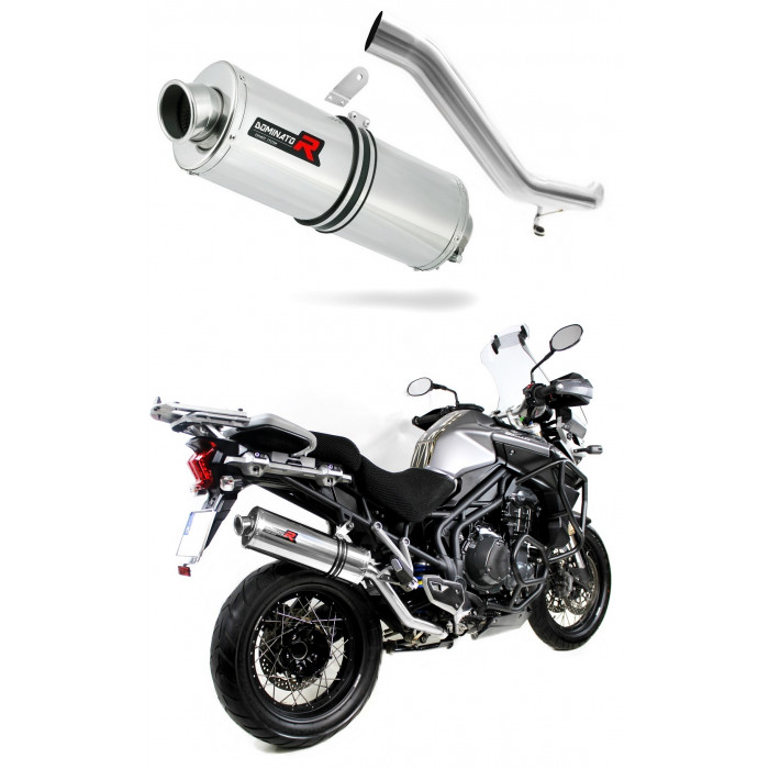 Dominator - Tiger Explorer 1200 kipufogó OVAL 2012 - 2015