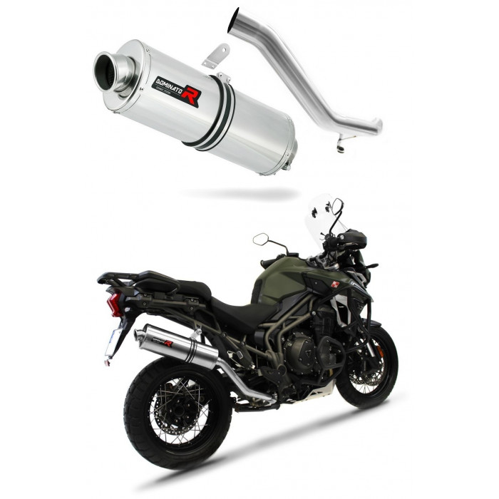 Triumph TIGER EXPLORER 1200 XC XR 2016 - 2017 Dominator kipufogó OV + dB killer medium