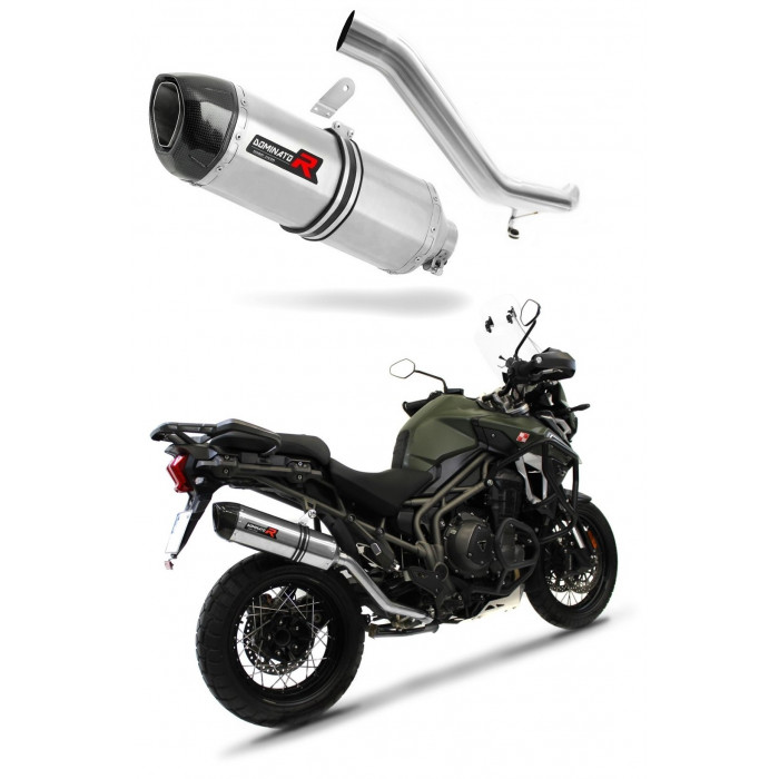 Triumph TIGER EXPLORER 1200 XC XR 2016 - 2017 Dominator kipufogó HP1 + dB killer medium