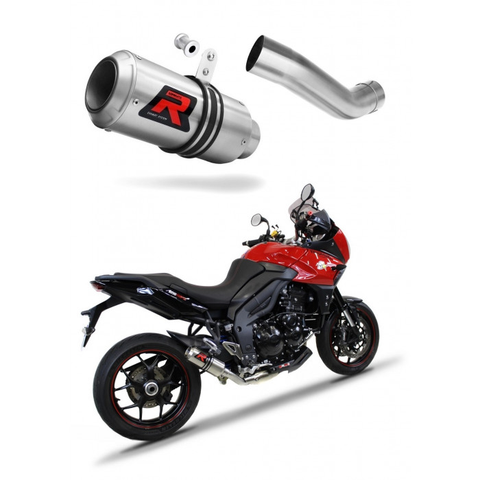 Triumph TIGER SPORT 1050 2016 - 2020 Low Level Dominator kipufogó GP + dB killer medium