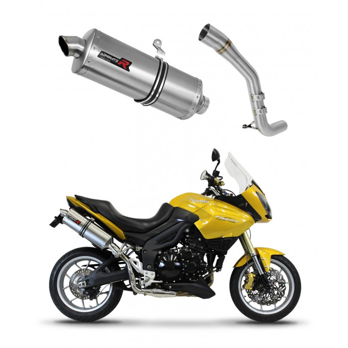 Triumph Tiger 1050 2006 - 2012 Dominator kipufogó P7 + dB killer medium