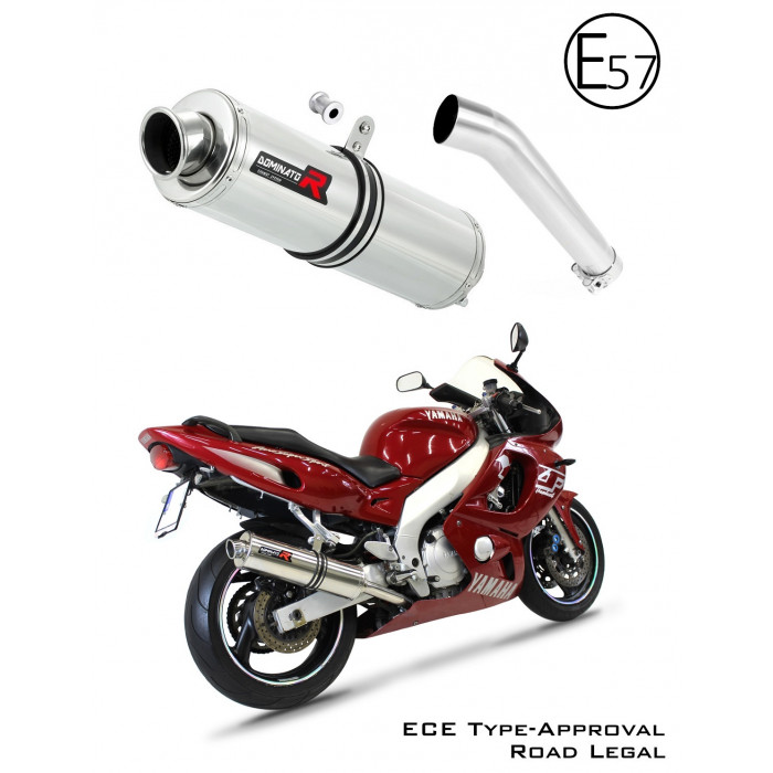 YZF 600R Thundercat E-jeles Dominator kipufogó ROUND 1996 - 2006