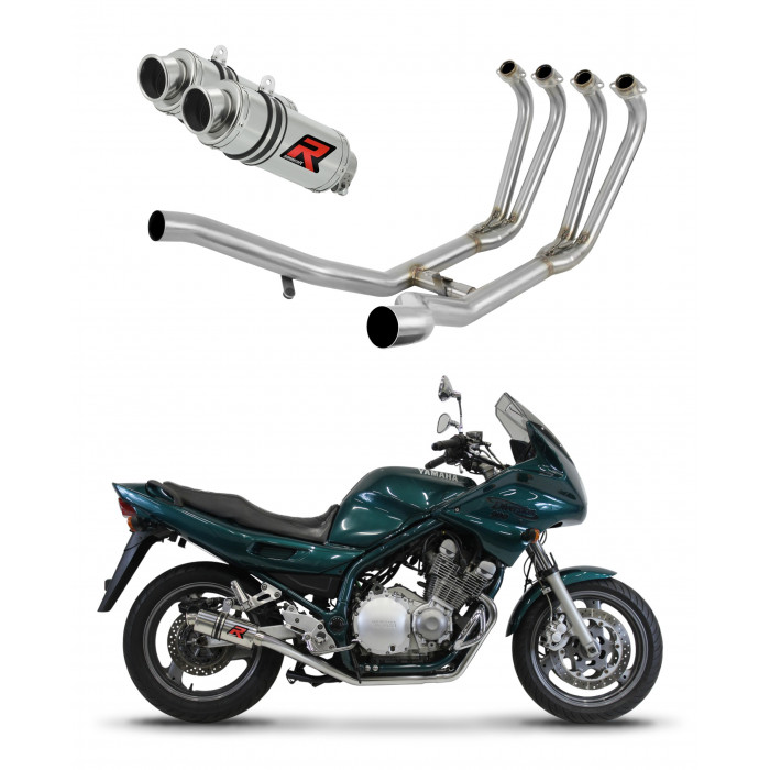 Yamaha XJ 900 Diversion 1994 - 2003 Dominator teljes kipufogó rendszer Collector Silencer GP1 + dB killer