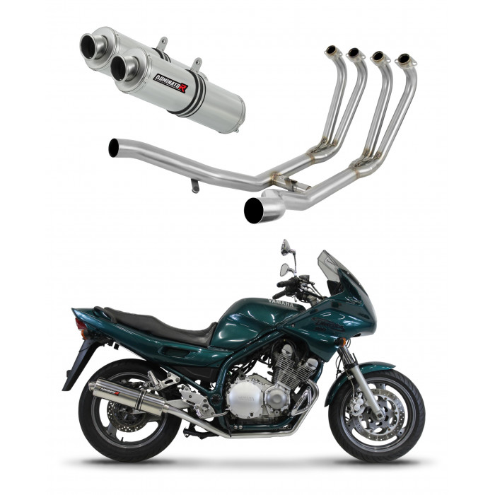 Yamaha XJ 900 Diversion 1994 - 2003 Dominator teljes kipufogó rendszer Collector Silencer ST + dB killer