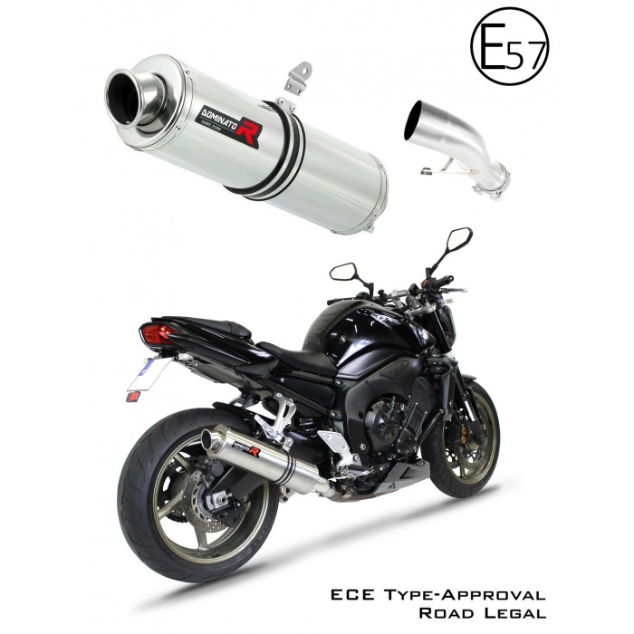 Dominator - YAMAHA FZ1 1000 FAZER Homologated kipufogó OVAL 2006 - 2015