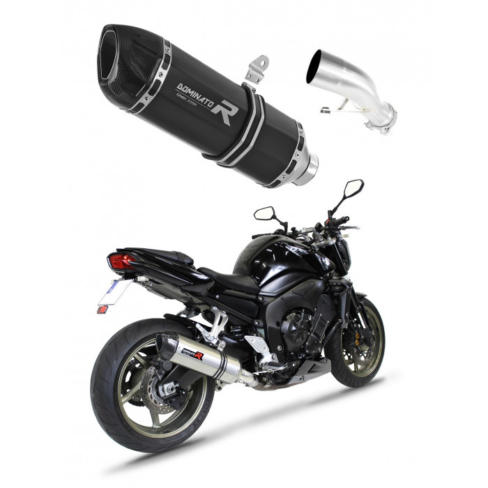 Yamaha FZ1 FAZER 1000 2006 - 2015 Dominator kipufogó HP1 BLACK + dB killer medium