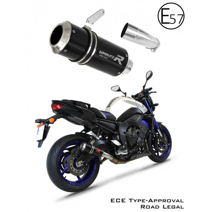 FZ 8 N / FZ8 S FAZER E-jeles Dominator kipufogó GP BLACK 2010 - 2016