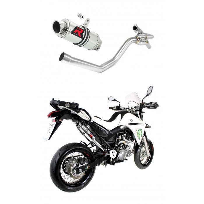Yamaha XT 660 R 2004 - 2016 side manifold 2 in 1 Dominator kipufogó GP1 + dB killer medium