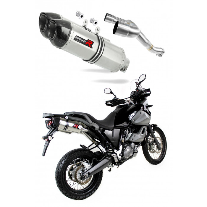 Yamaha XT 660 Z TENERE 2008 - 2016 DUAL Dominator kipufogó HP1 + dB killer medium