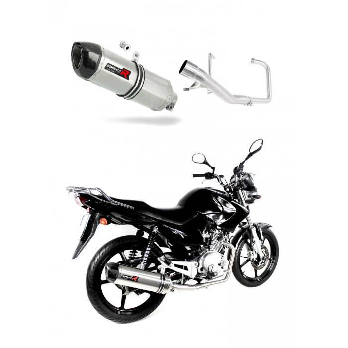Yamaha YBR 125 2009 - 2018 Dominator teljes kipufogó rendszer Collector Silencer HP1 + dB killer medium