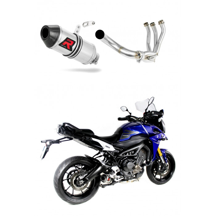 Yamaha MT 09 TRACER 900 2015 - 2020 Dominator teljes kipufogó rendszer Collector Silencer HP3 + dB killer medium