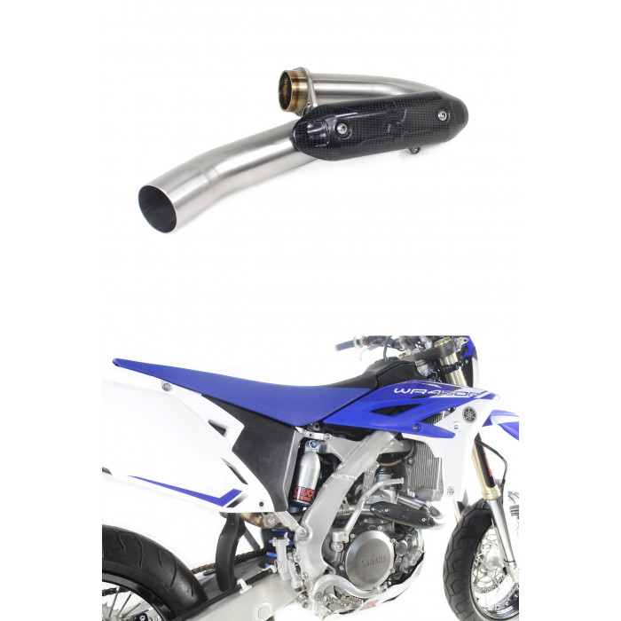 Dominator - WR 450 F kipufogó fejcső 2012 - 2015
