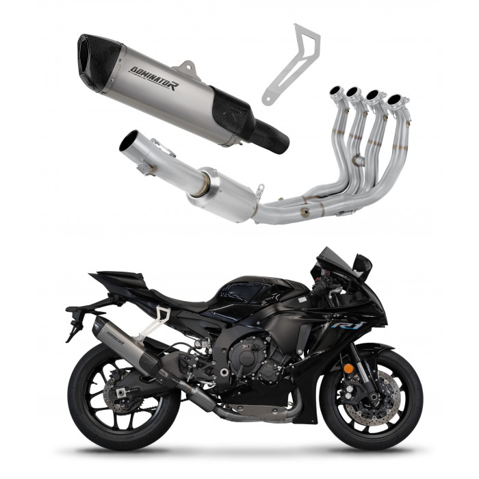 Yamaha YZF R1 1000 RN65 2020 - 2024 Dominator teljes kipufogó rendszer EX Silencer Titanium HP6 + db killer