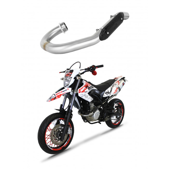 Dominator - Yamaha WR 125 R 2009 - 2014 Head Pipe Header Collector