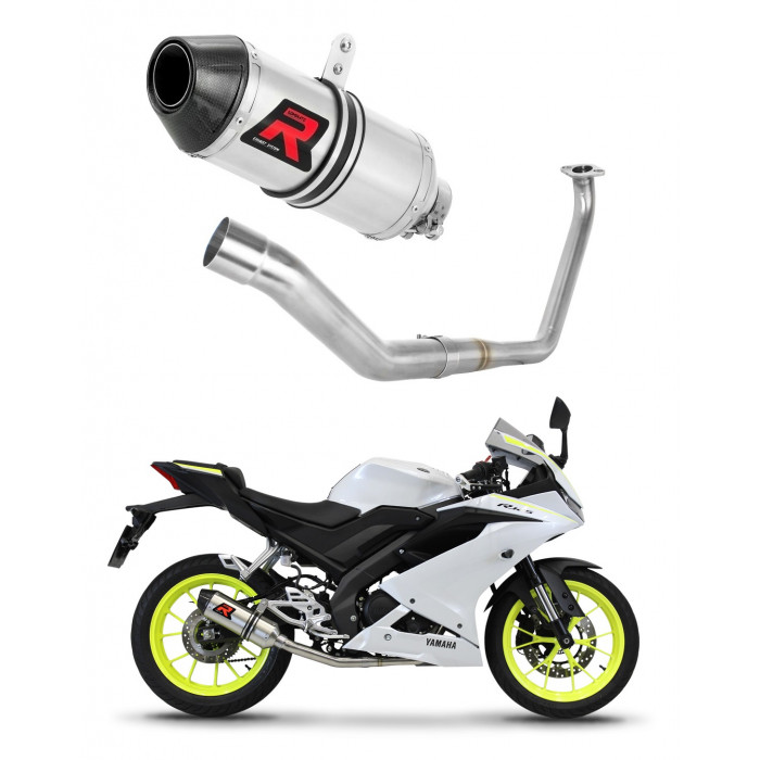 Yamaha YZF R125 2019 - 2020 Dominator teljes kipufogó rendszer Collector Silencer HP3 + dB killer medium