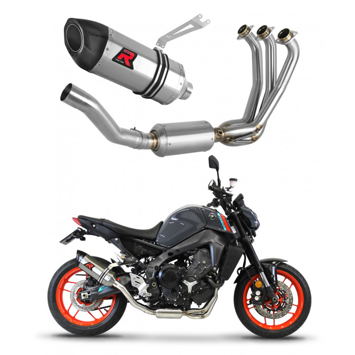 Yamaha MT 09 2021 - 2023 EX Dominator teljes kipufogó rendszer Collector Silencer HP5 + dB killer medium