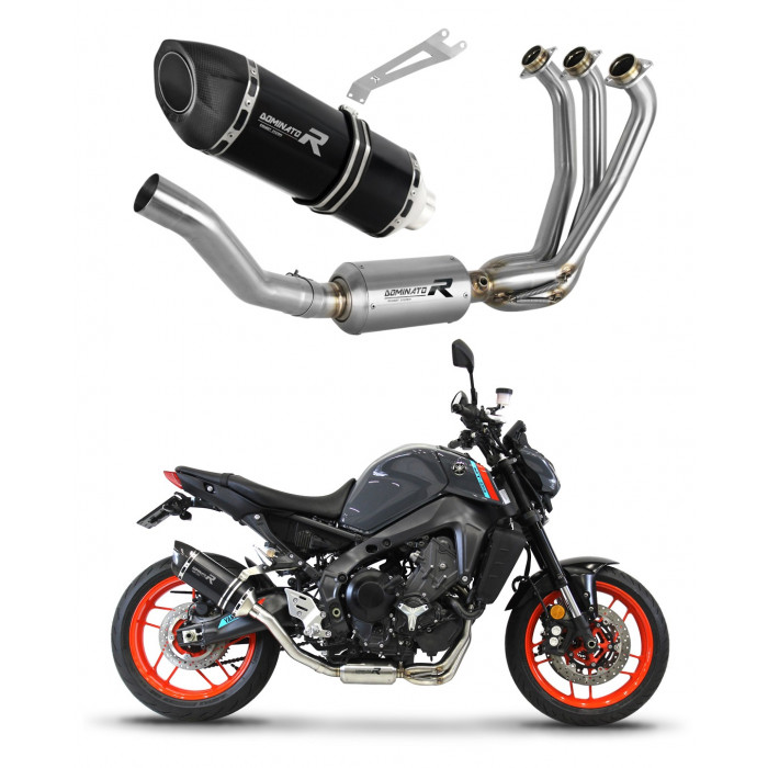 Dominator - YAMAHA MT 09 Teljes kipufogó rendszer EX HP5 BLACK 2021 - 2023