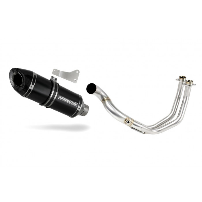 Dominator - YAMAHA YZF R7 Teljes kipufogó rendszer HP8 BLACK 2021 - 2023