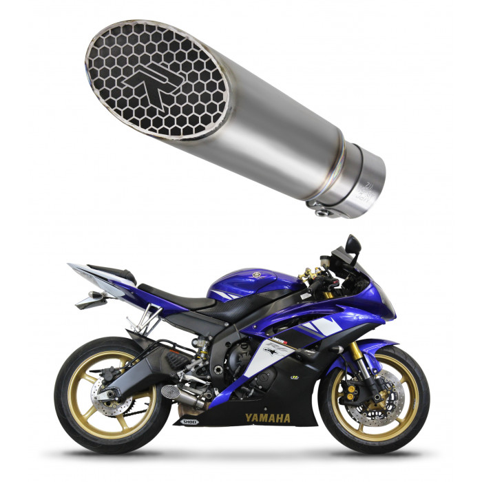 Dominator - Yamaha YZF R6 2006 - 2016 Exhaust Megaphone Titanium GP3