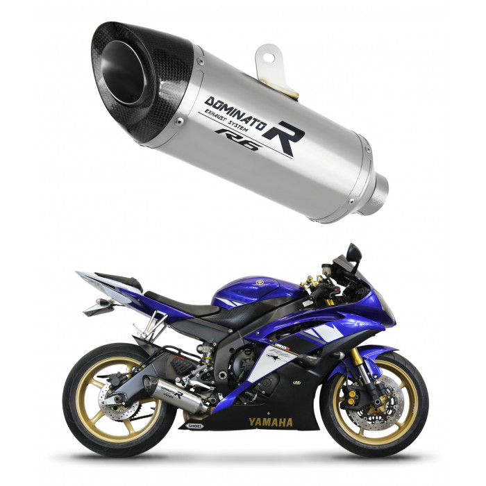 Yamaha YZF R6 2006 - 2016 Dominator kipufogó HP8 + dB killer medium