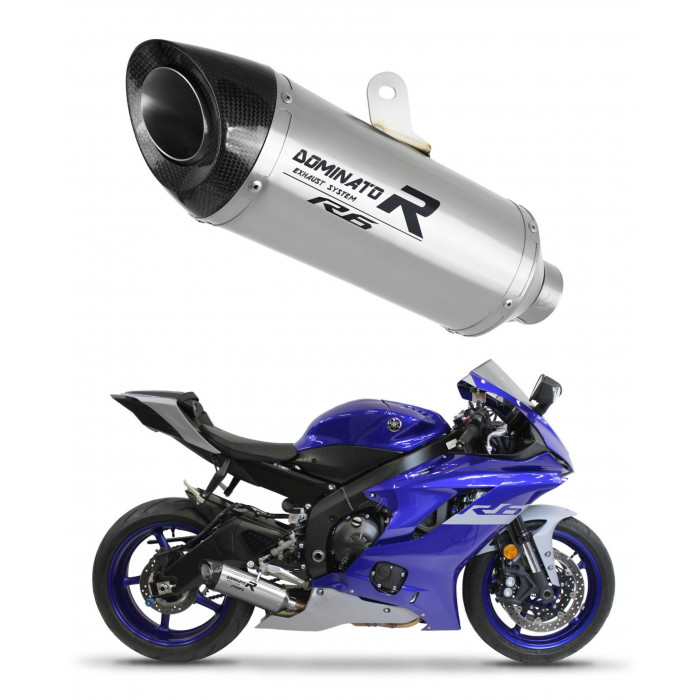 Yamaha YZF R6 2017 - 2023 Dominator kipufogó HP8 + dB killer medium