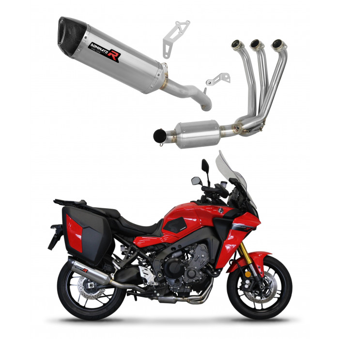 Yamaha Tracer 9 / GT 2021 - 2024 Dominator teljes kipufogó rendszer Collector Silencer HP6 EX + dB killer medium