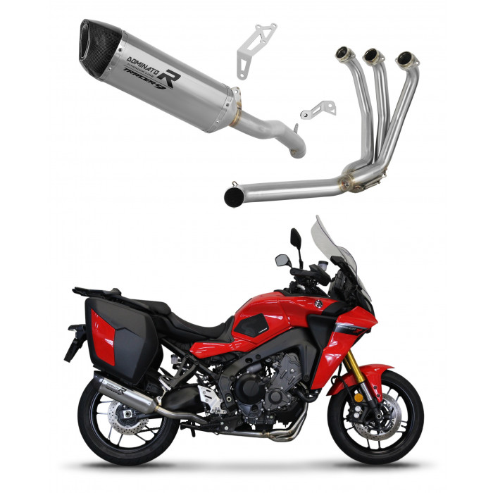 Yamaha Tracer 9 / GT 2021 - 2024 Dominator teljes kipufogó rendszer Silencer Titanium HP6 + dB killer medium