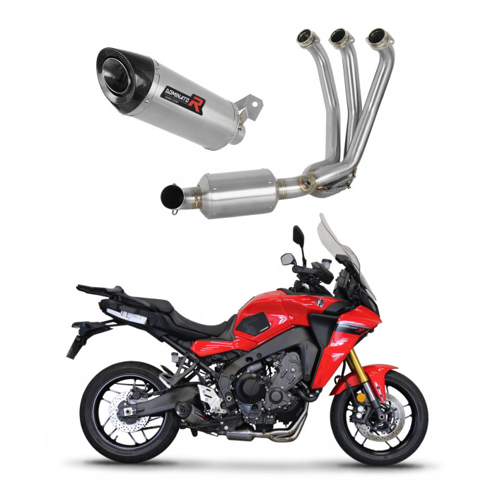 Yamaha Tracer 9 / GT 2021 - 2024 Dominator teljes kipufogó rendszer Collector Silencer HP8 EX + dB killer medium