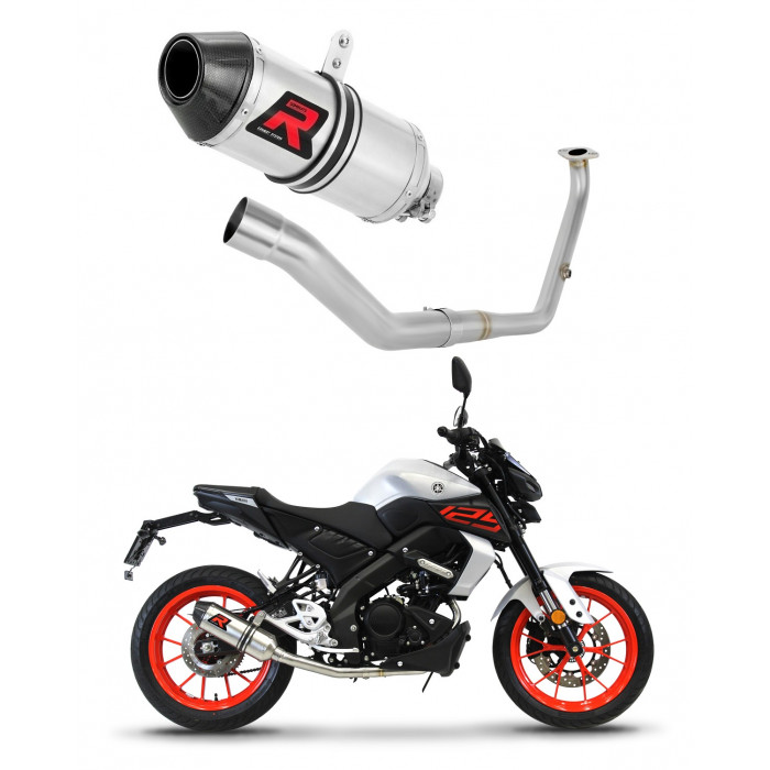 Yamaha MT 125 2021 - 2024 Dominator teljes kipufogó rendszer Collector Silencer HP3 + dB killer medium