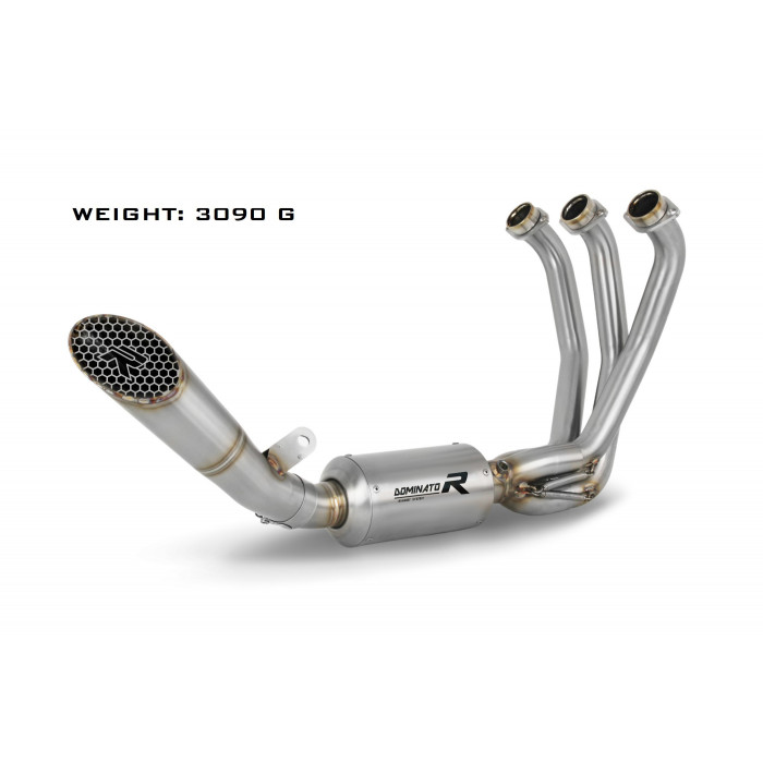 Dominator - Yamaha XSR 900 2022 - 2023 Low Level EX Teljes kipufogó rendszer, összekötőcső + kipufogó GP3