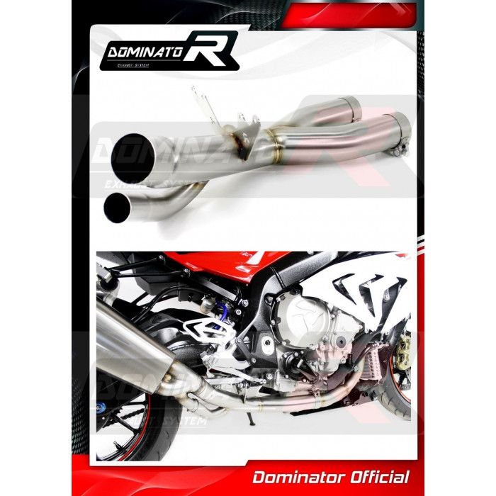 Dominator - S1000RR Exhaust Cat Eliminator DECAT 2017 - 2018