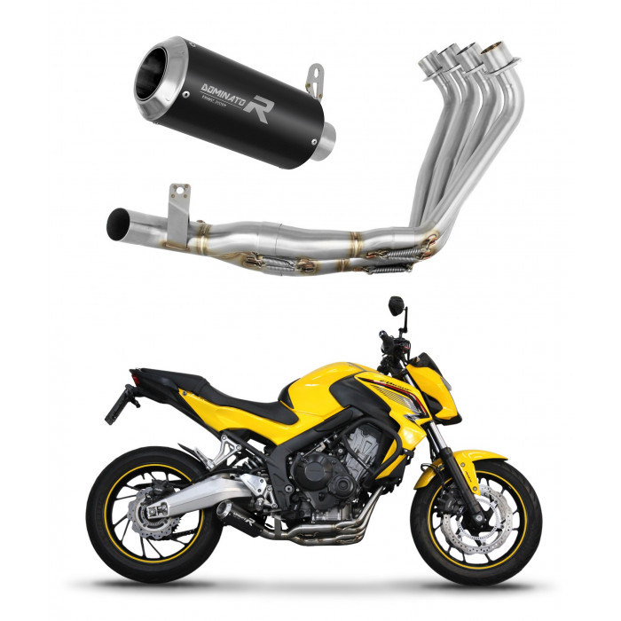Dominator - Honda CB 650 F 2014 - 2018 Teljes kipufogó rendszer GP BLACK