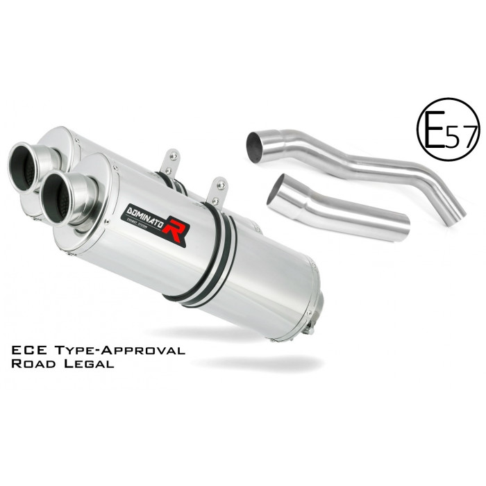 Dominator - Z1000 Homologated kipufogó OVAL 2007 - 2009