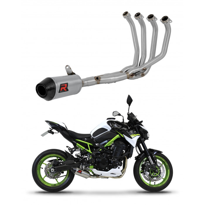 Dominator - Kawasaki Z 900 2020 - 2023 Low Level Teljes kipufogó rendszer, összekötőcső + kipufogó HP3