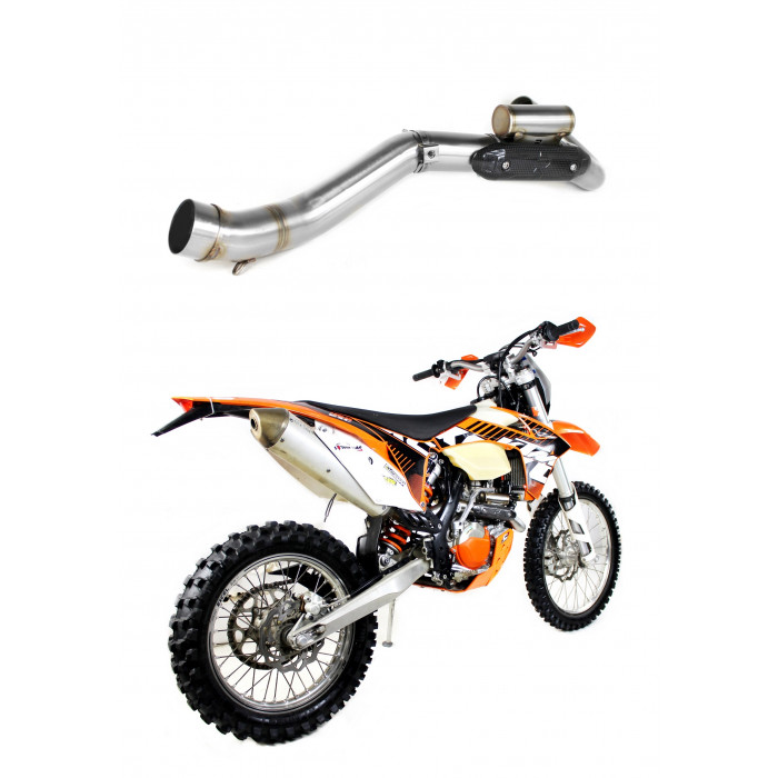 Dominator - EXC-F EXC 350 F kipufogó fejcső with PowerBomb 2012 - 2015