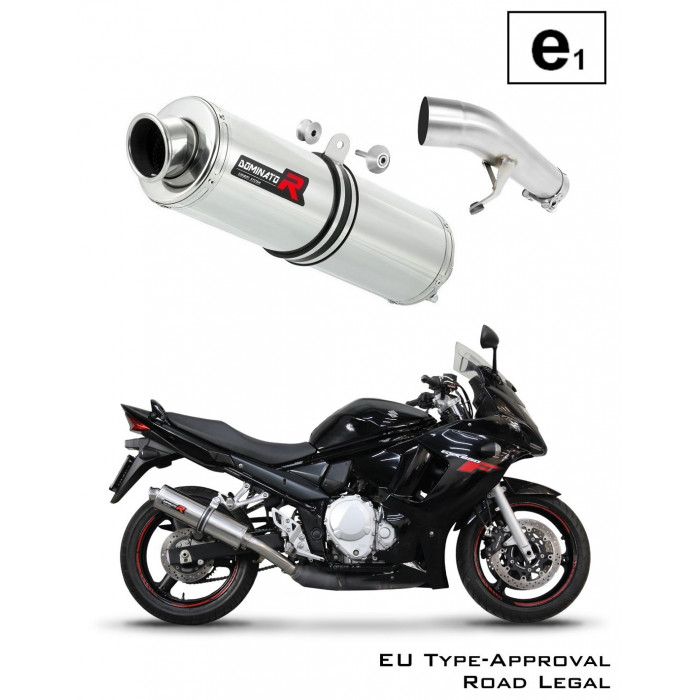 Dominator - Suzuki GSXF 650 2007 - 2016 EU Approved kipufogó ST