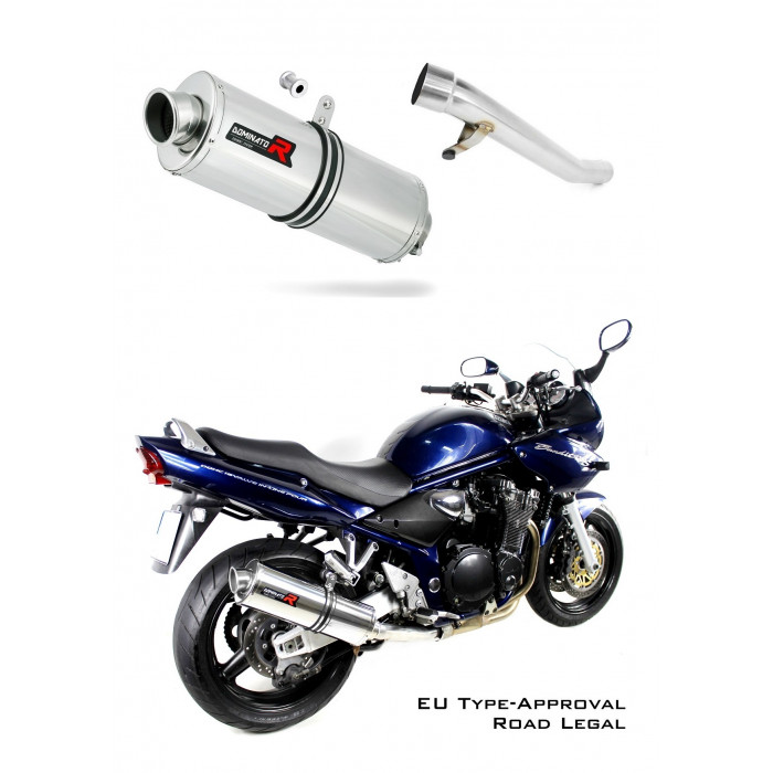 Dominator - GSF 1200 BANDIT Homologated kipufogó OVAL 2001 - 2005