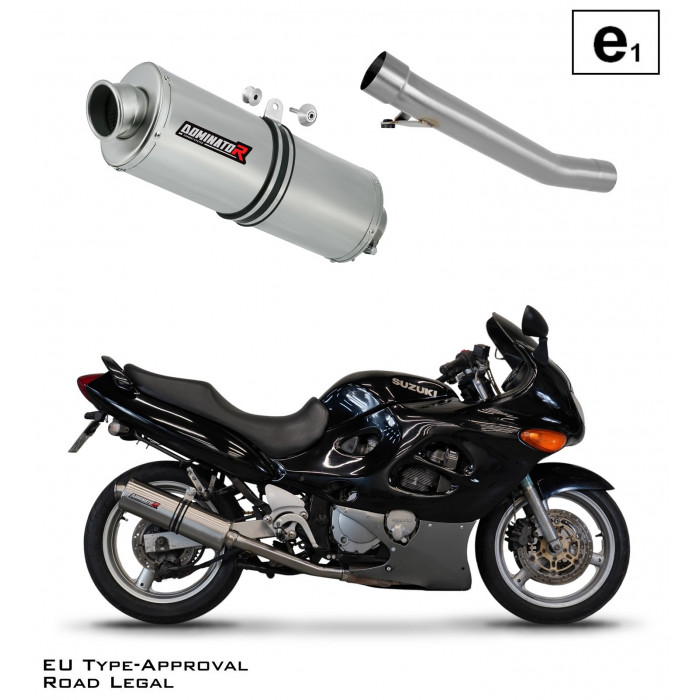 Dominator - Suzuki GSXF 750 1998 - 2006 EU Approved kipufogó OV