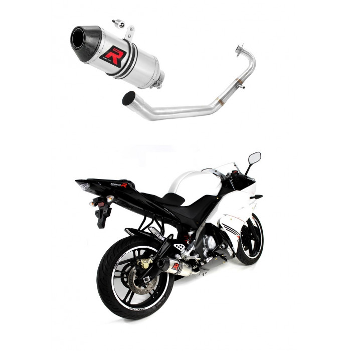 YZF R125 Exhaust FULL SYSTEM Silencer HP3 2008 - 2013