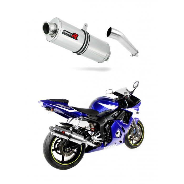 Dominator - YZF R6 kipufogó OVAL 2003 - 2005