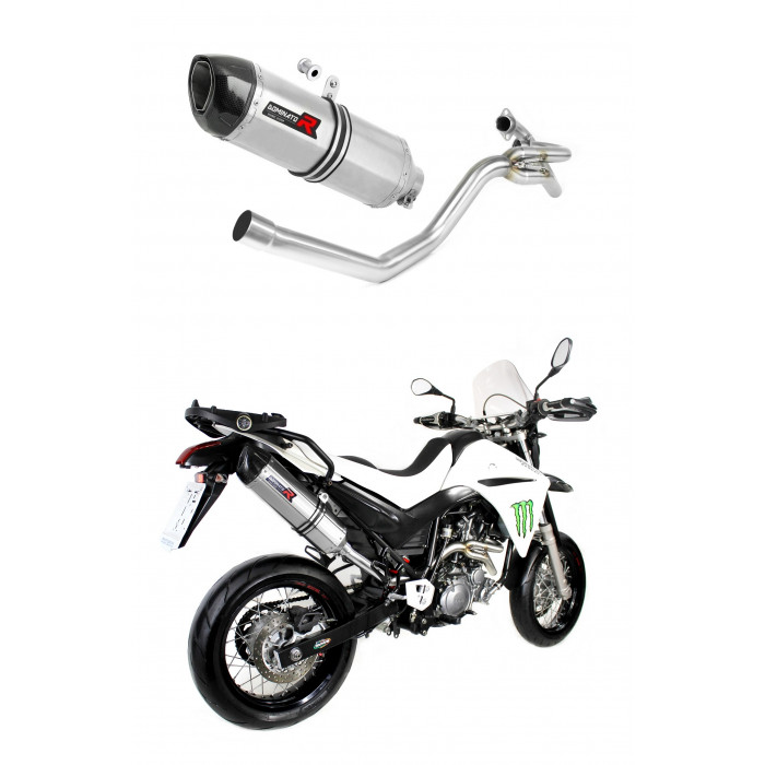 Dominator - XT 660 R kipufogó HP1 & 2 in 1 collector 2004 - 2014