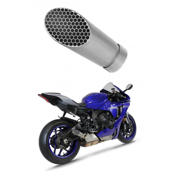 Dominator - YZF R1 1000 RN49 Exhaust Megaphone GP 3 Titanium 2017 - 2019