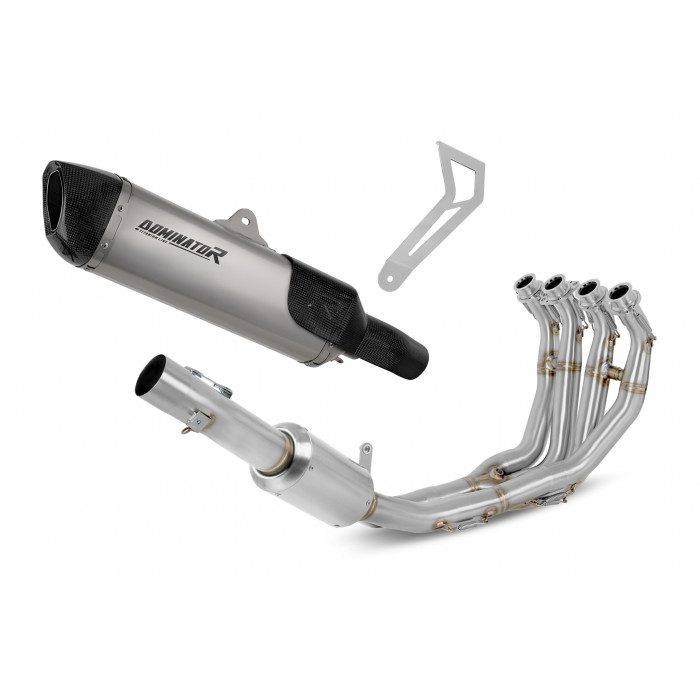 Dominator - Yamaha YZF R6 2017 - 2023 Teljes kipufogó rendszer EX Silencer Titanium HP6 + db killer