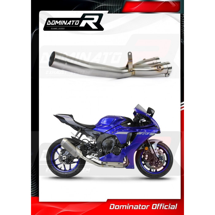Dominator - YZF R1 1000 Exhaust Cat Eliminator DECAT RN65 2020 - 2022
