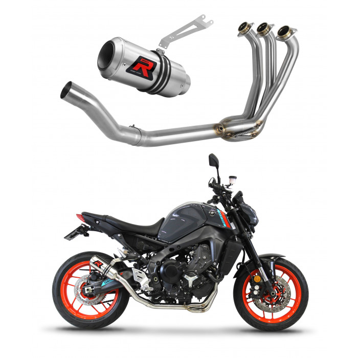 Dominator - YAMAHA MT 09 Teljes kipufogó rendszer GP 2021 - 2023 + dB killer