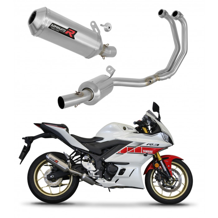 Yamaha YZF-R3 2022 Teljes kipufogó rendszer EX Silencer OV G2