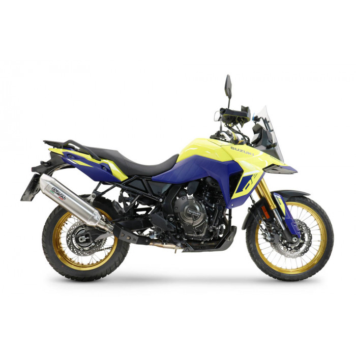 GPR - Suzuki V-STROM DL 800 DE - SE 2023-2025 e5 Furore-X Acciaio Inox